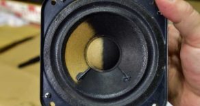 How do you fix speaker cone damage?